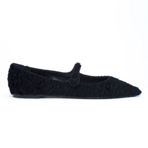 Ballerina Mary Jane Astrakan Dark Black - immagine 3